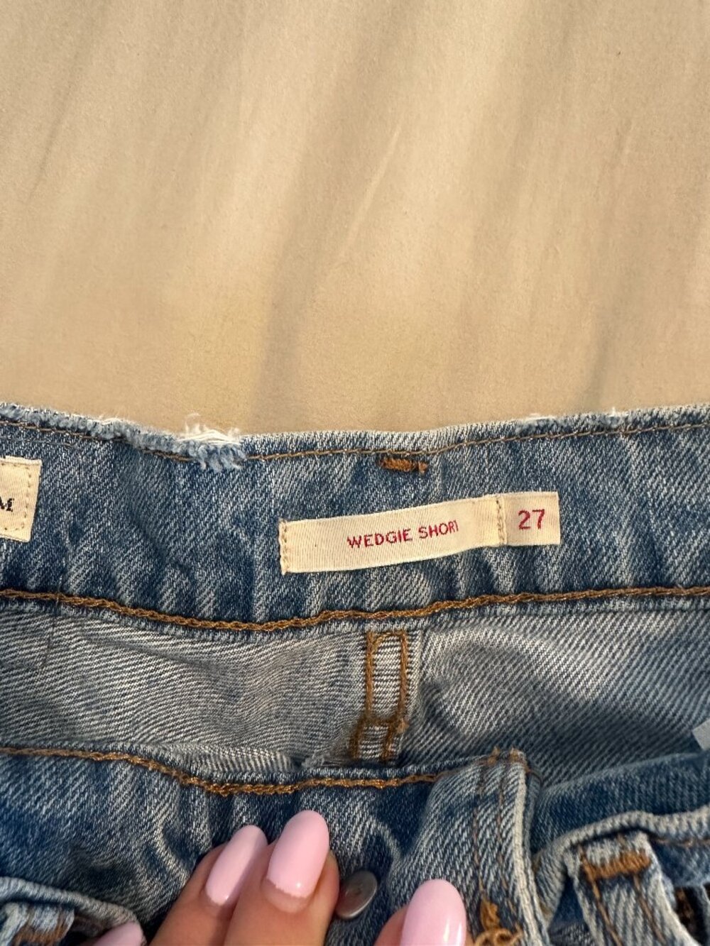 Vintage Levi's Cut Off Shorts - Picture 6 of 6